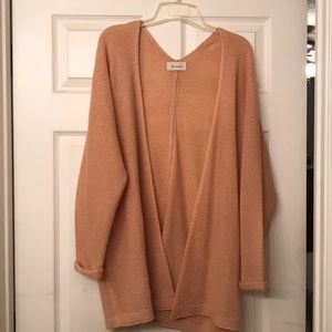 Peach/tan cardigan